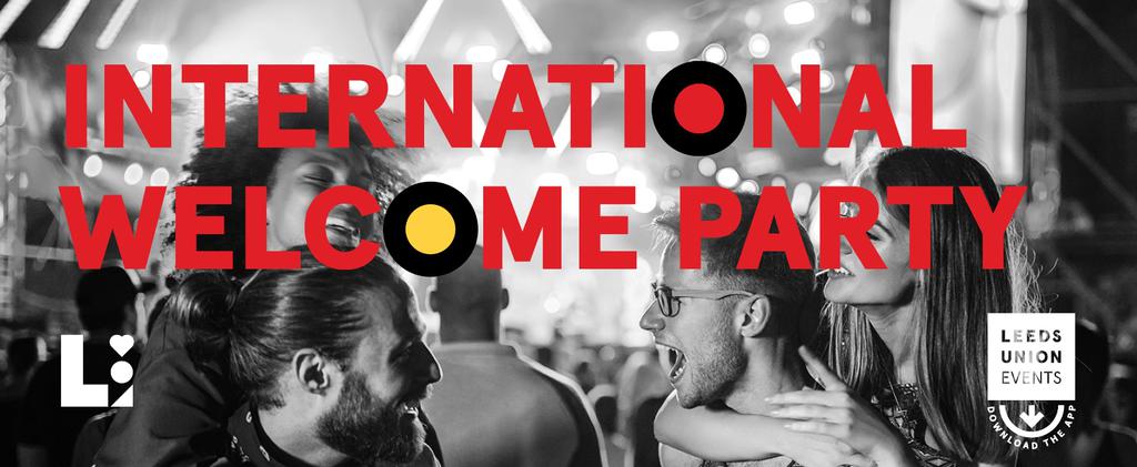 International Welcome Party Free Entry!