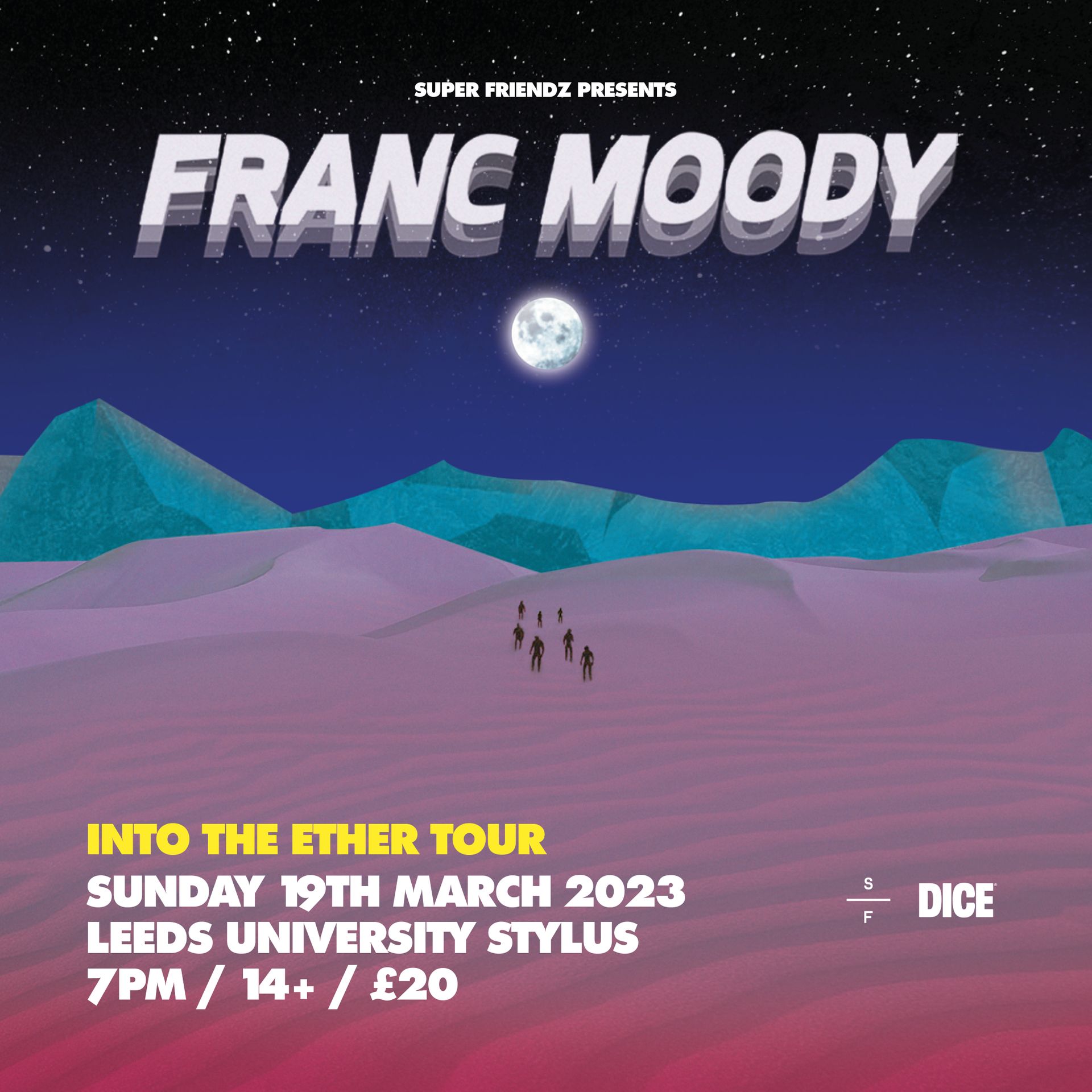 Franc Moody Leeds University Union Events