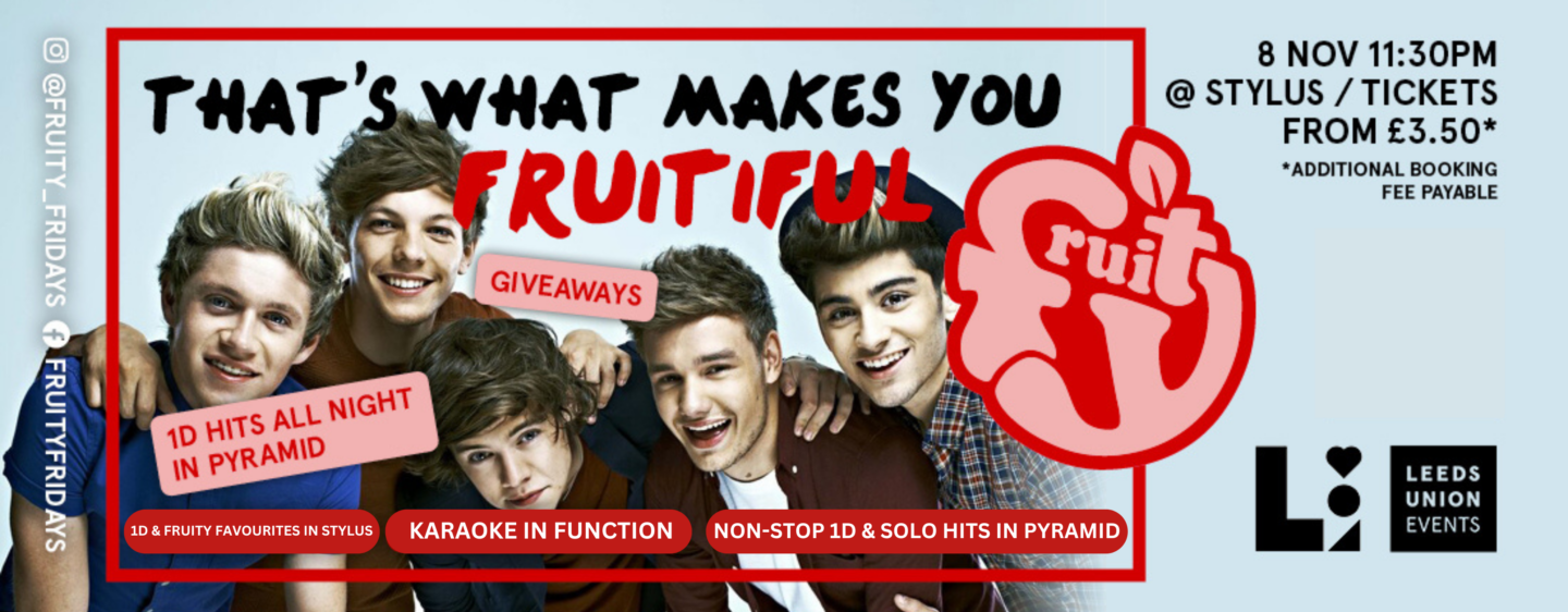 Fruity! That’s What Makes You Fruitiful! One Direction Special