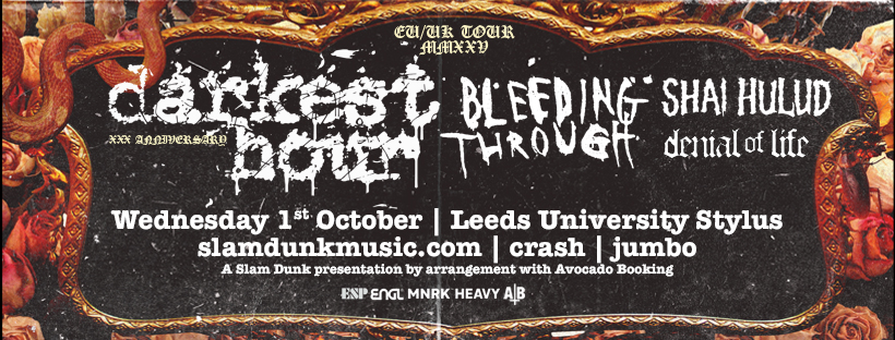 Darkest Hour + Bleeding Through (co-headline)
